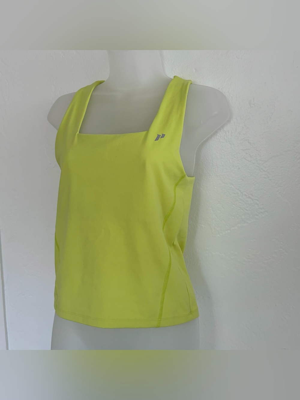 1st Phorm Neon Yellow Athletic Tank Top Size Medium